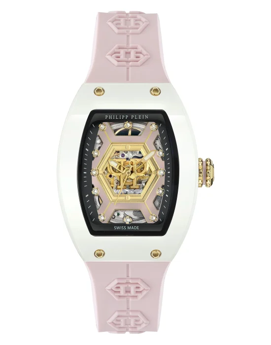 DIAMOND CRYPTO QUEEN CHERRY BLOSSOM ICE QUEEN WATCH