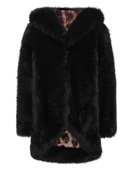 Fox Fur Oversize Jacket