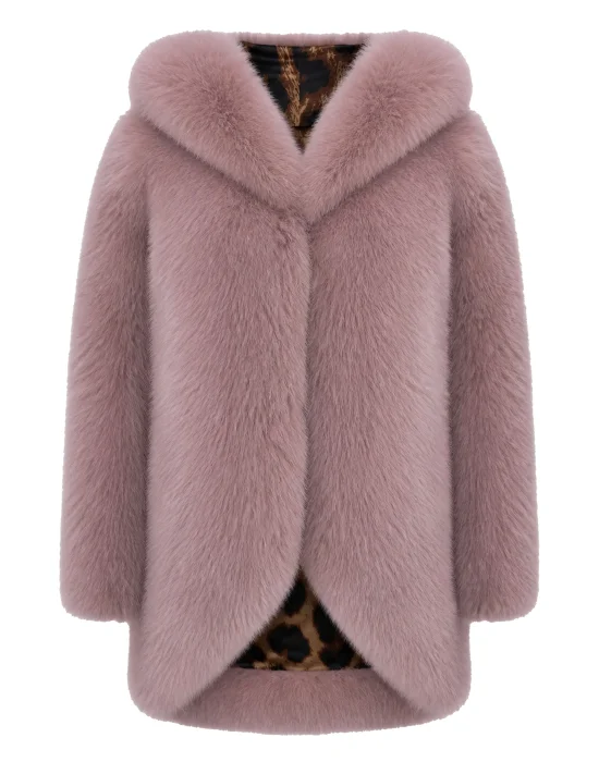 Fox Fur Oversize Jacket