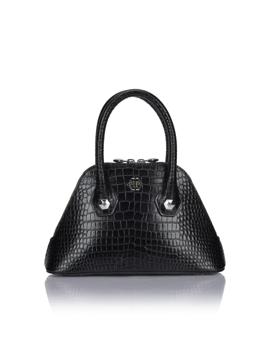Philipp Plein Majestic Handbag Cocco Small