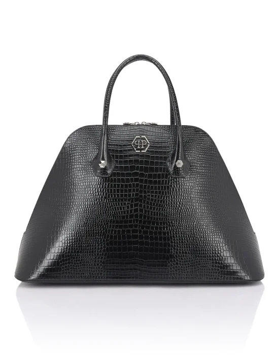 Philipp Plein Majestic Handbag Cocco Large