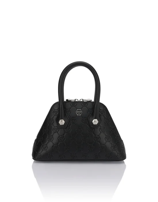 Philipp Plein Majestic Handbag Monogram Small