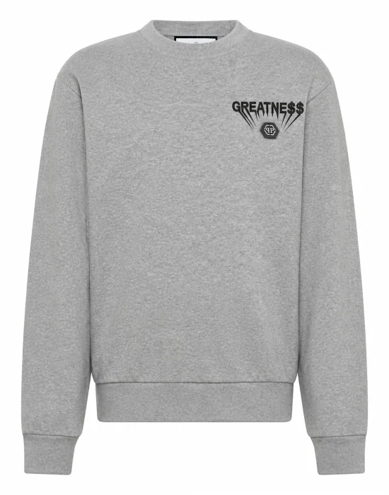 Fleece Round Neck Sweatshirt Greatness