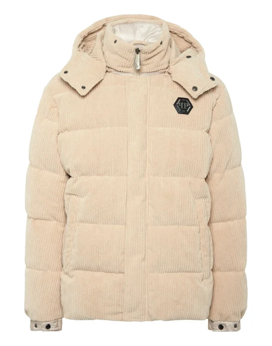 Corduroy Down Jacket