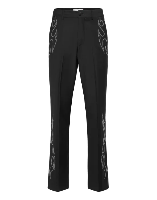 Loose Fit Trousers Texas Studs