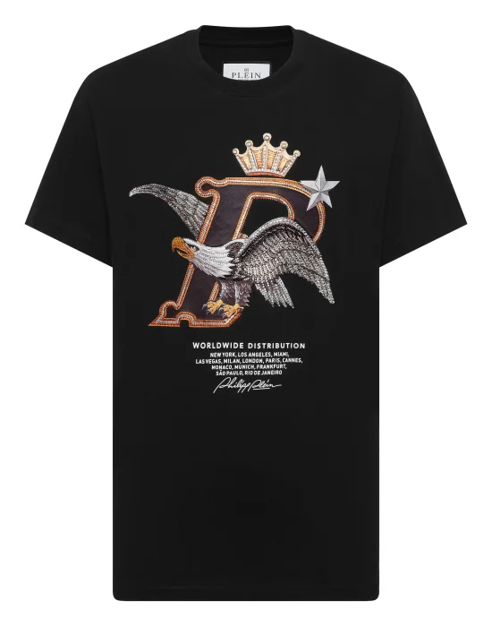 Round Neck T-Shirt Eagle Plein Worldwide