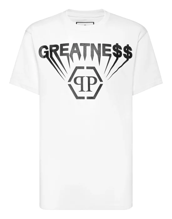 Printed Round Neck T-Shirt Greatness