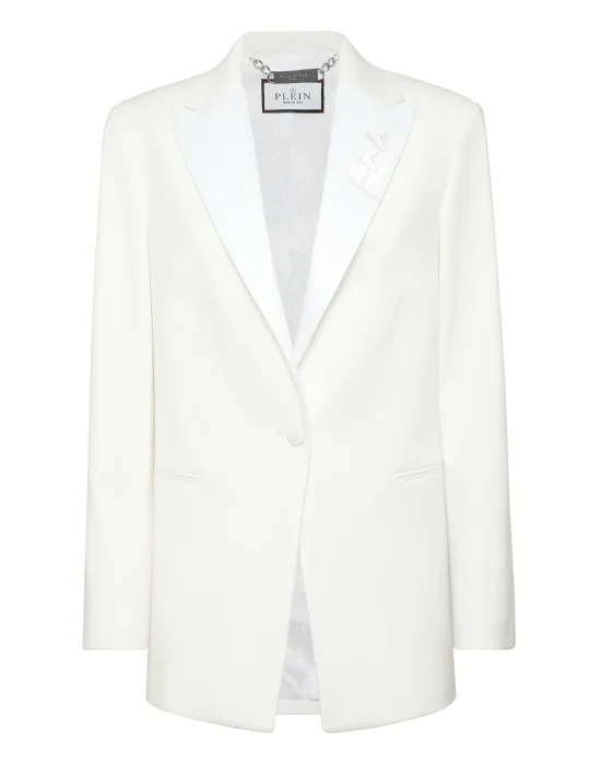Wool Boyfriend Fit Blazer Fatale