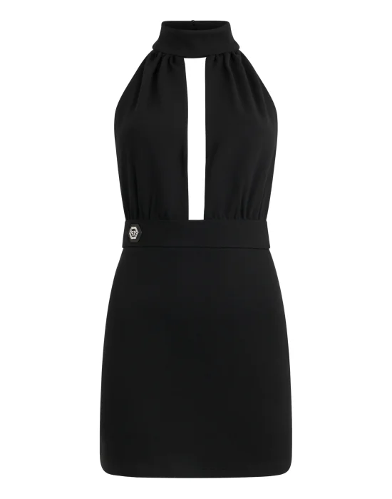 Backless Mini Dress Fatale