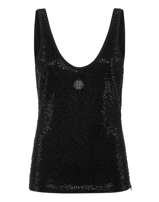 Tank Top Mix Strass
