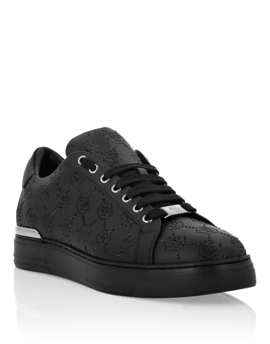 Low Top Sneakers Carson Monogram Strass