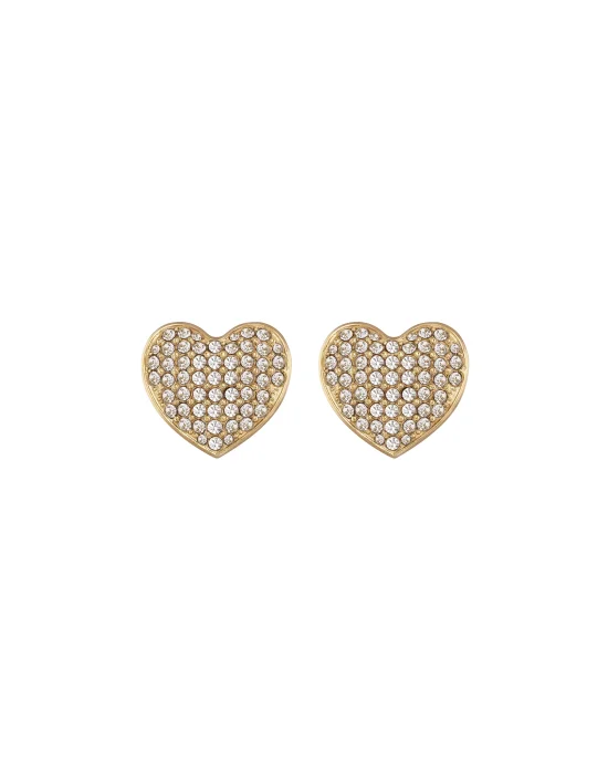 Earrings PLEIN ROCKED HEART Stones
