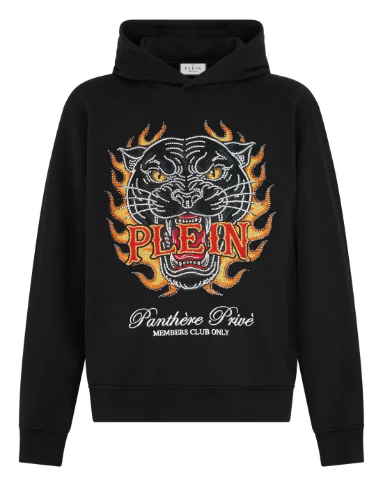 Hoodie Urban Jungle Panther Stones