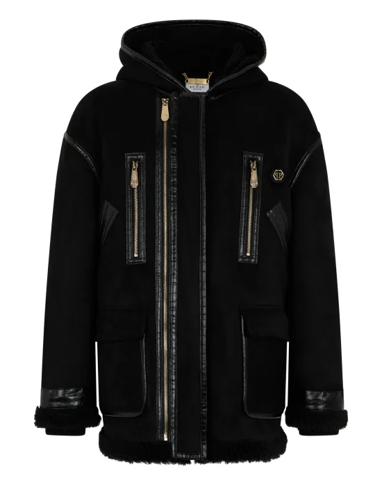 Hooded Coat Cocco Inserts