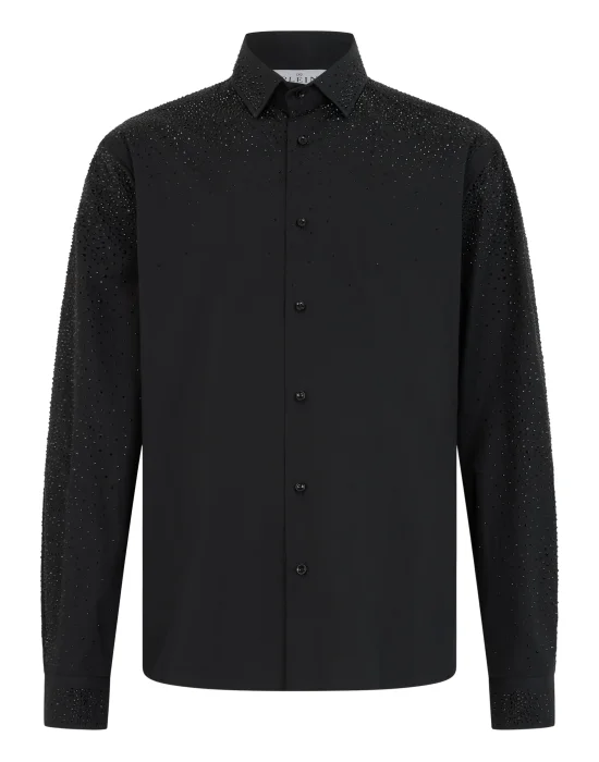 Sugar Daddy Cut Shirt Degrade Strass