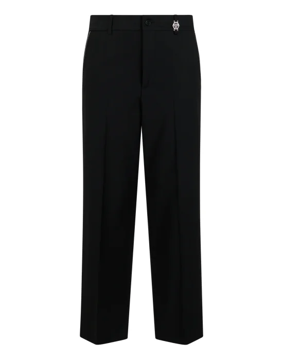 Loose Fit Trousers Studs