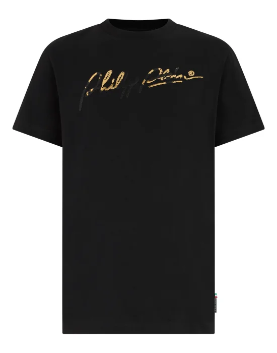 Round Neck T-Shirt Golden Signature