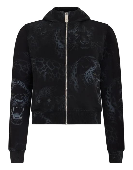 Zip Hoodie All-Over Panther