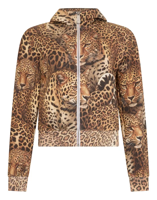 Zip Hoodie All-Over Panther