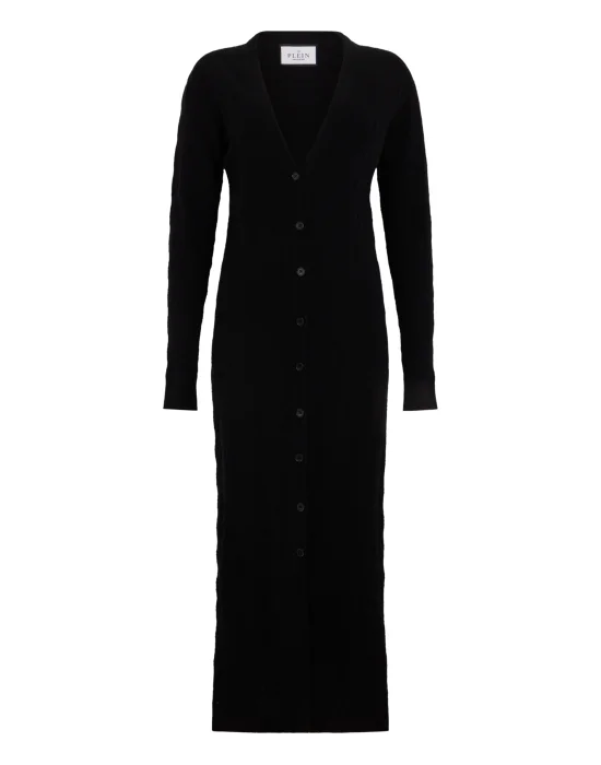 Long Cardigan Dress Monogram