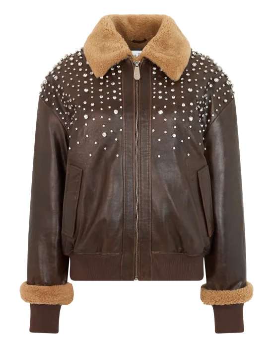 Aviator Bomber Jacket Sewing Stones