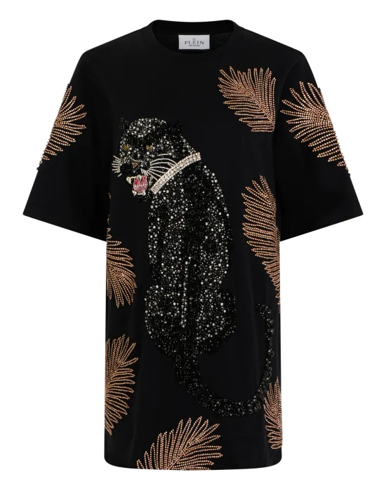 T-Shirt Mini Dress Panthere Prive