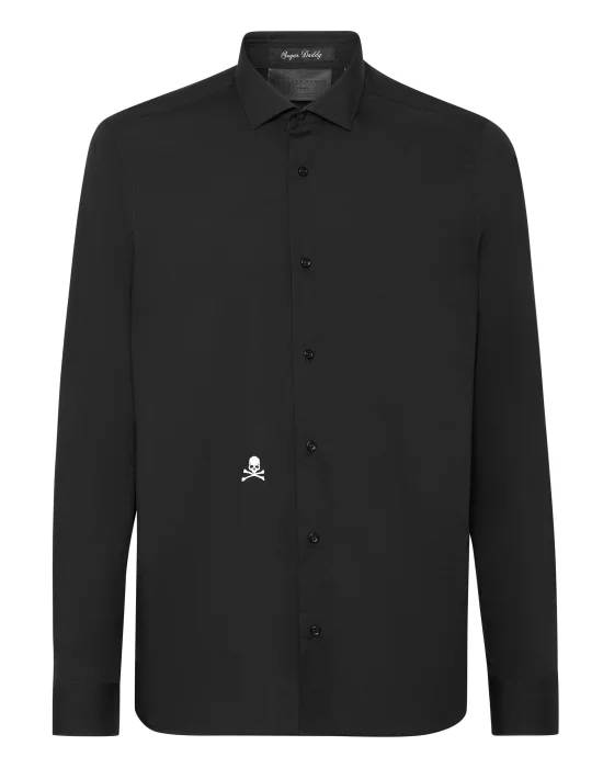 Shirt Sugar Daddy Cut LS Skull