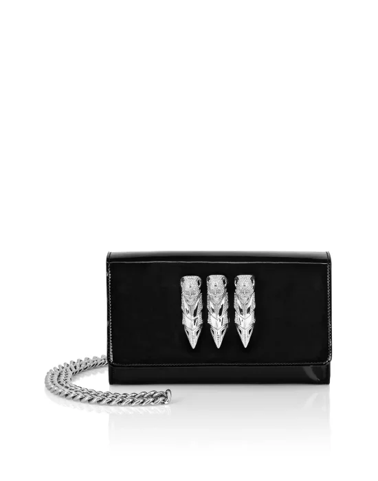 Patent Leather Shoulder Bag