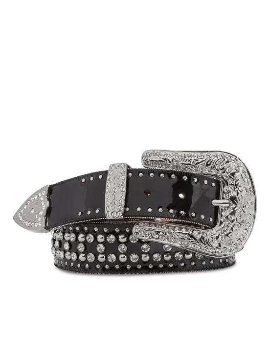 Suede Belt Stones