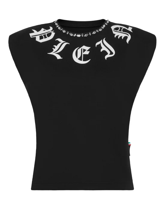 Shoulder Pads Tank top Gothic Plein