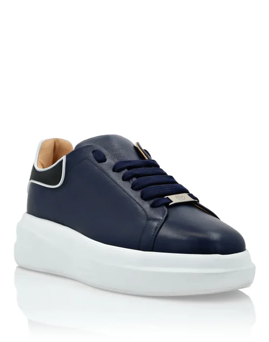 Leather Lo-Top Sneakers
