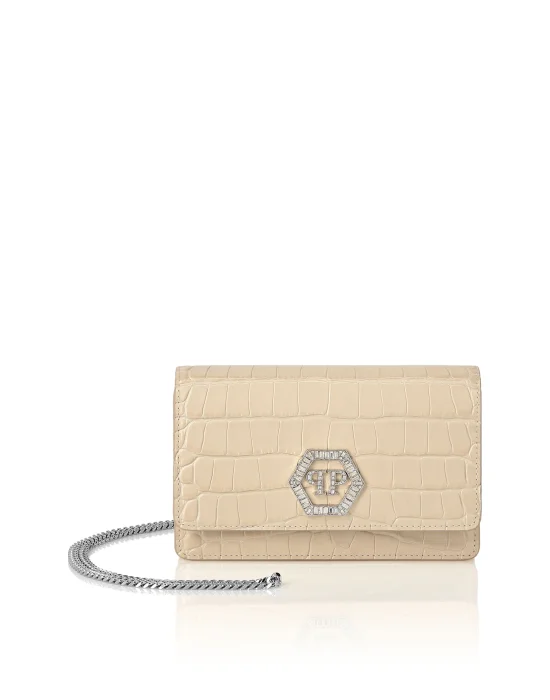 Hexagon Bag Cocco Crystal