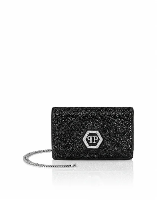 Hexagon Bag Mix Strass
