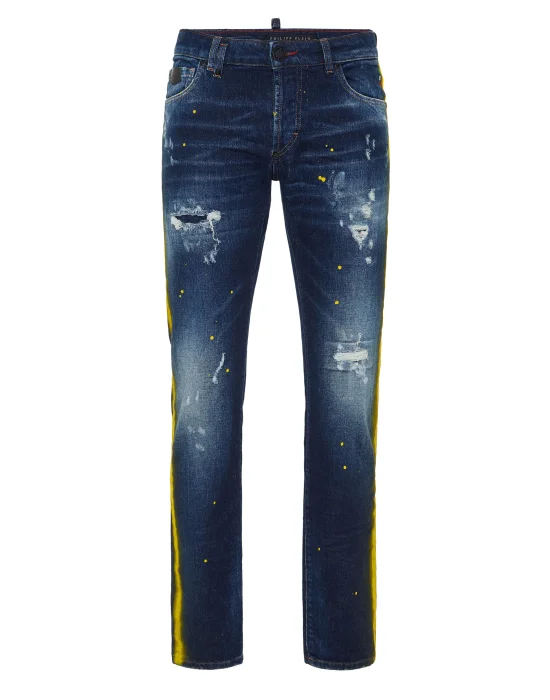5-Pocket Super Straight Cut Jeans PP