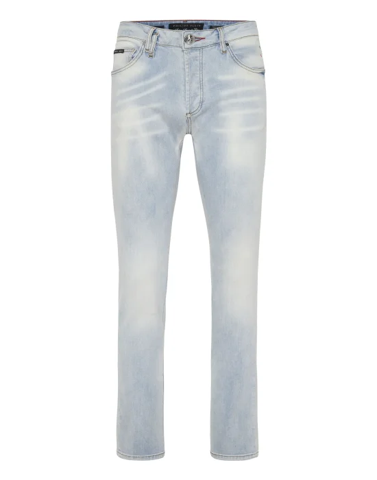 Super Straight Cut Jeans Patch Stars