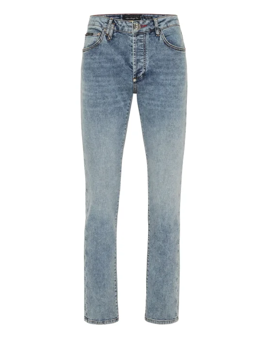 Super Straight Cut Jeans Plein Hotel