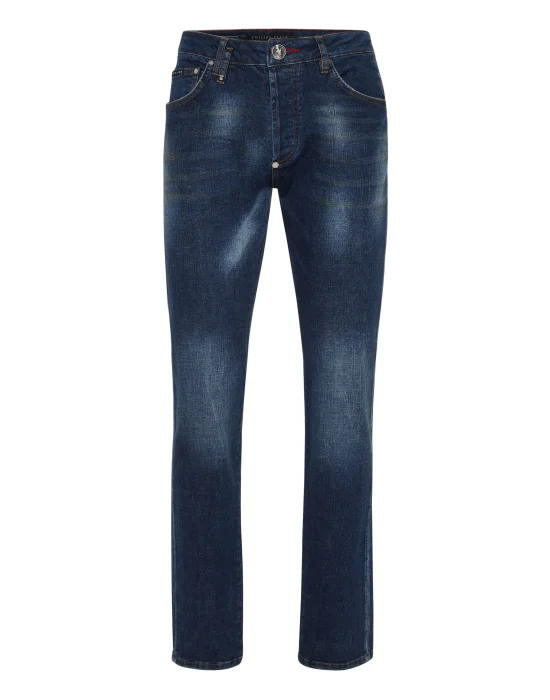 Super Straight Cut Jeans Flying Money