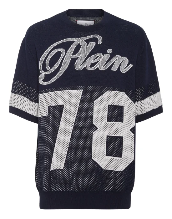 Cotton Knited T-Shirt Signature