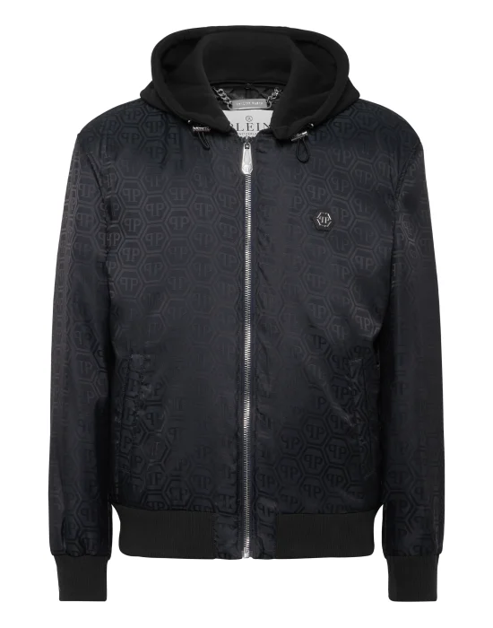 Nylon Hooded Bomber