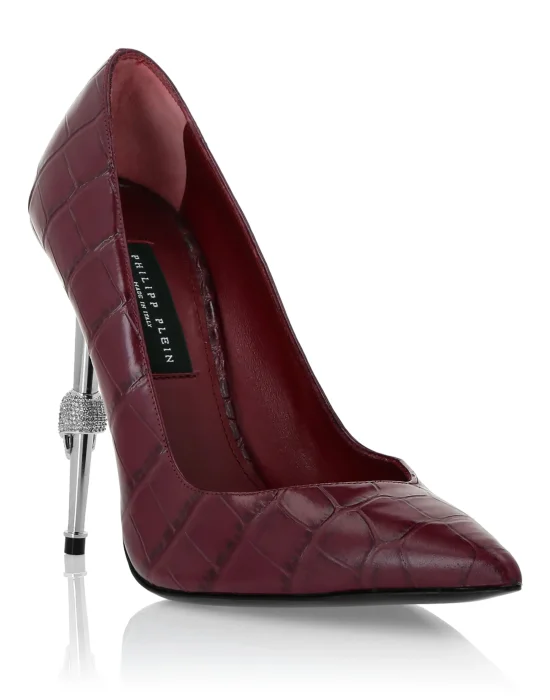 Asymmetric Decolette High Heels 12 Cocco