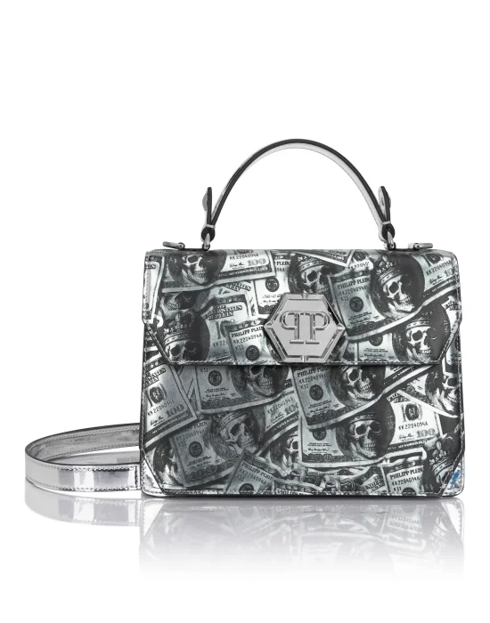 Small Handle Bag Superheroine Mirror Dollar
