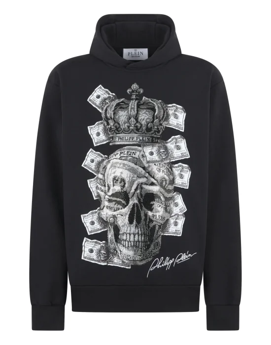 Hoodie Dollar Skull Stones