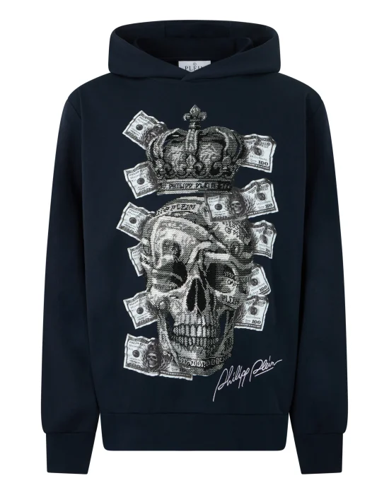Hoodie Dollar Skull Stones