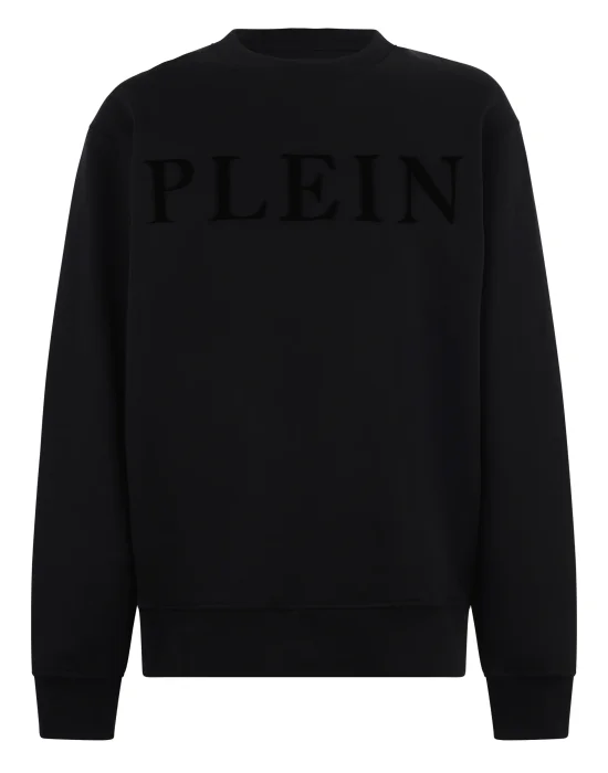 Round Neck Sweatshirt Logo