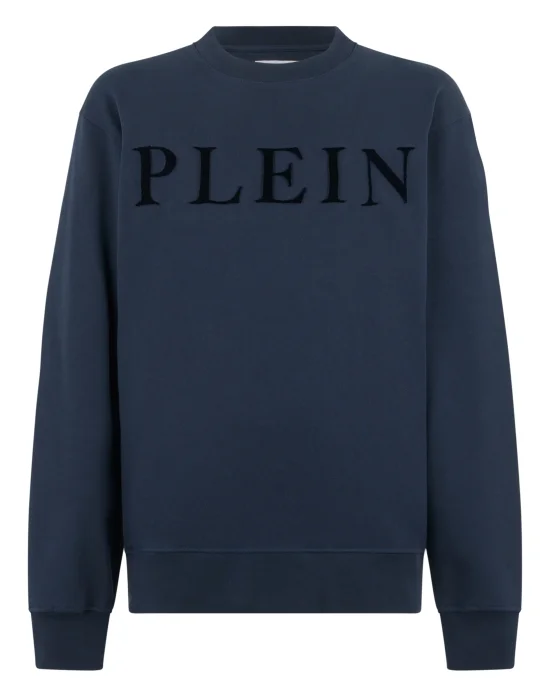 Round Neck Sweatshirt Logo