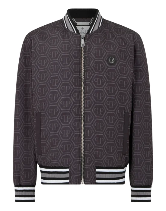 Nylon Bomber All-Over Monogram
