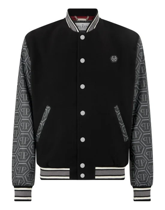 Bomber Jacket Monogram Sleeves
