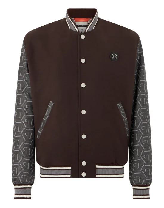 Bomber Jacket Monogram Sleeves