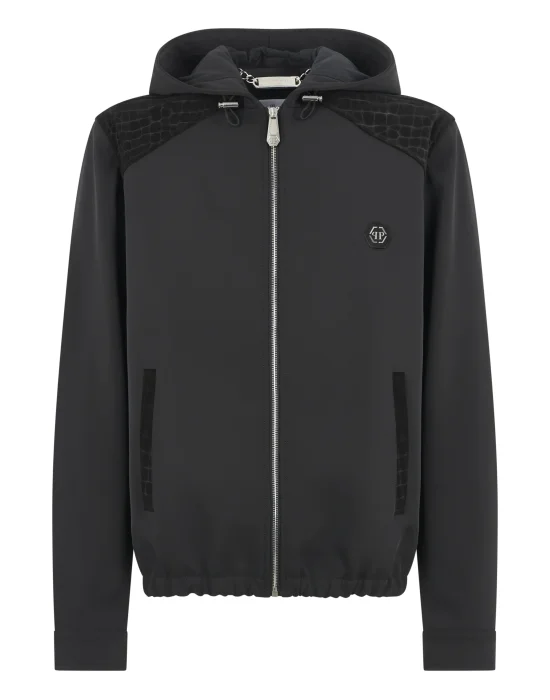 Nylon Jacket With Cocco Inserts