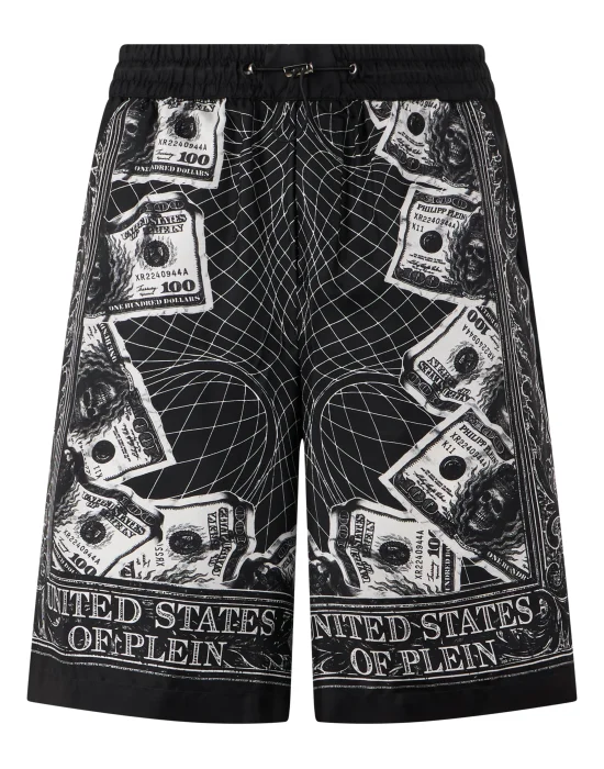 Bowling Shorts Skull Dollar